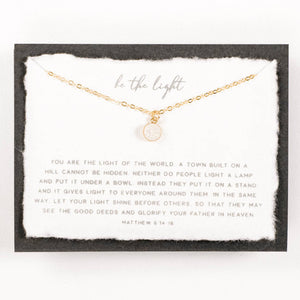 Be the Light Necklace